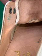 Original WW2 British Army Women's White Summer Shoes - ATS WAAF - Size 230s - The Militaria Shop