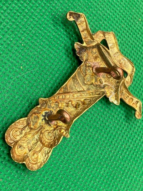 Original WW1 / WW2 British Army 11th Hussars Cap Badge - The Militaria Shop