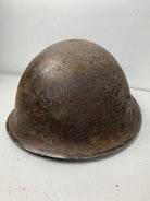 Mk3 Canadian / British Army Original WW2 Turtle Helmet High Rivet - The Militaria Shop