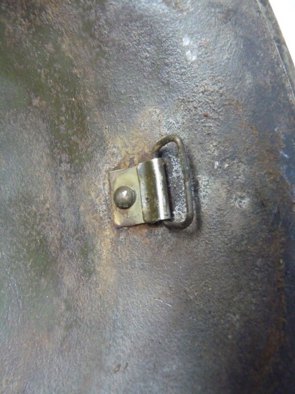 Mk3 Canadian / British Army Original WW2 Turtle Helmet High Rivet - The Militaria Shop