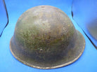 Original WW2 British / Canadian Army Mk3 High Rivet Turtle Army Helmet & Lin - The Militaria Shop