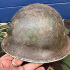 WW2 Canadian Army Mk3 Turtle Helmet - Original Helmet Shell - High Rivet - The Militaria Shop