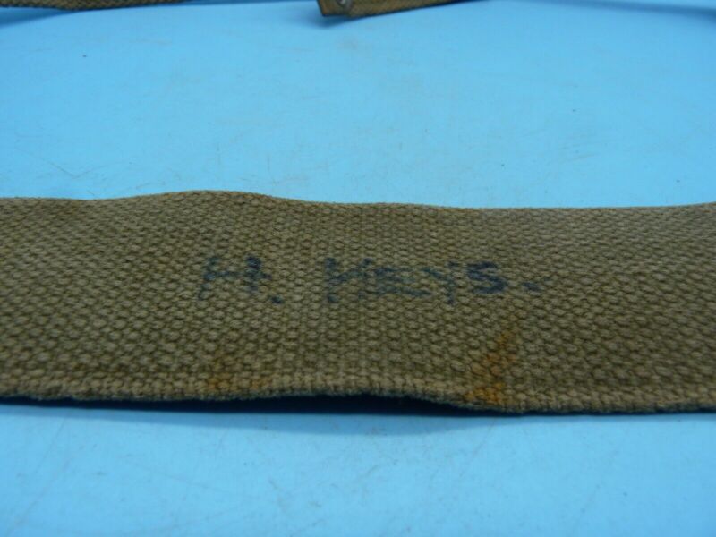 Original WW2 British Army Shoulder Strap - 37 Pattern Webbing - The Militaria Shop