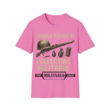 Load image into Gallery viewer, Unisex Military Collecting T-Shirt, Vintage Tee, Gift for Collectors, Casual Wear, Unisex Softstyle T-Shirt
