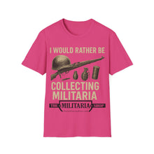 Load image into Gallery viewer, Unisex Military Collecting T-Shirt, Vintage Tee, Gift for Collectors, Casual Wear, Unisex Softstyle T-Shirt
