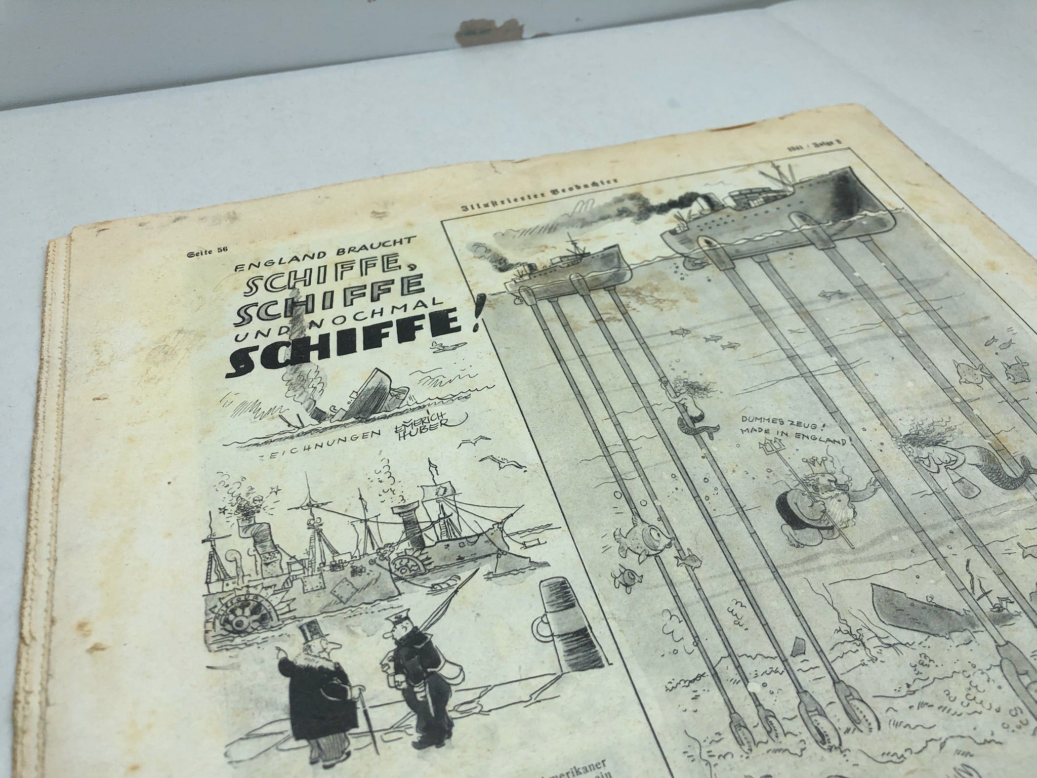 JB Juustrierter Beobachter NSDAP Magazine Original WW2 German - 9 January 1941 - The Militaria Shop
