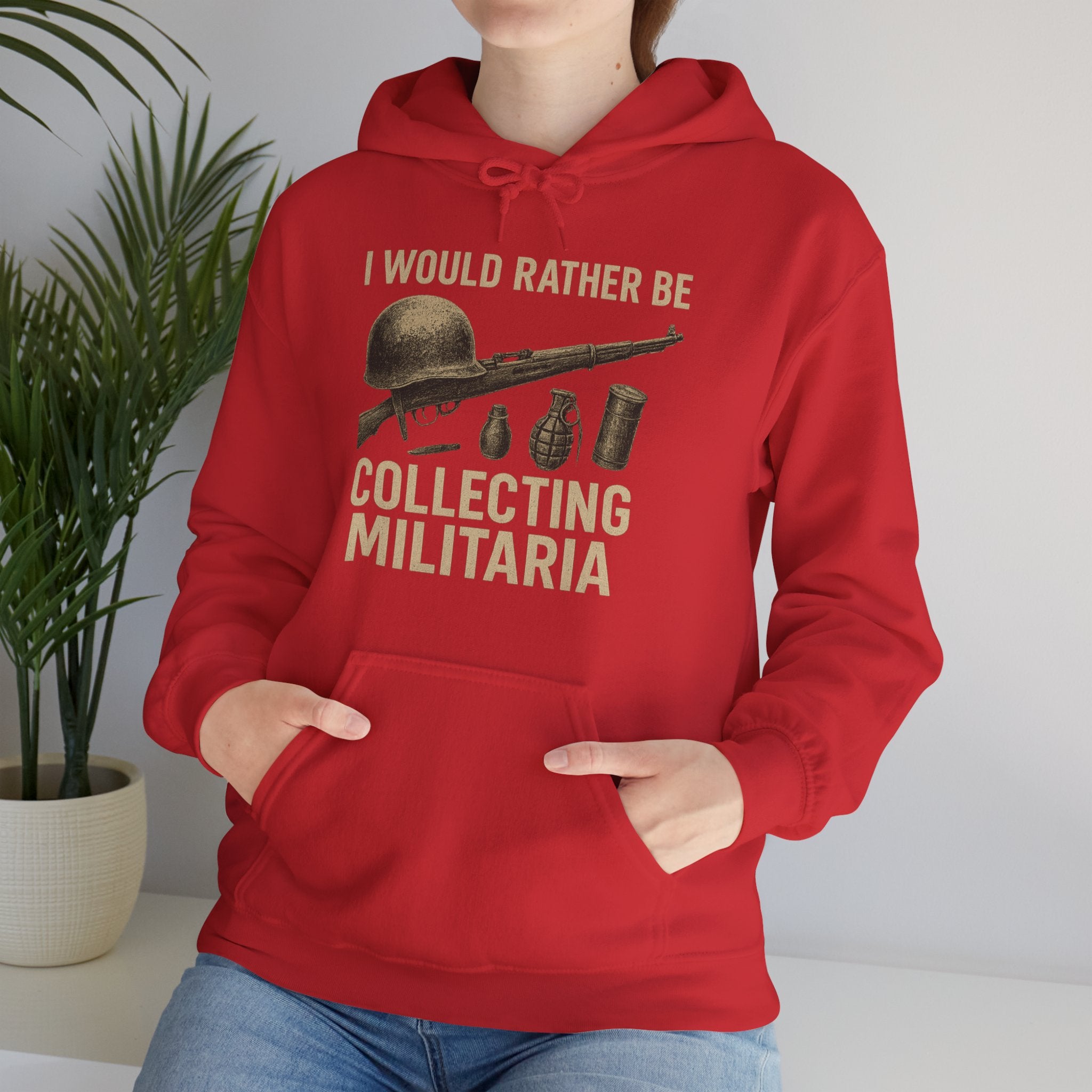 Military Collector's Hoodie - Unisex Sweatshirt for Veterans, Gift for Collectors, Casual Wear, Army Memorabilia, Unique Military Apparel - The Militaria Shop
