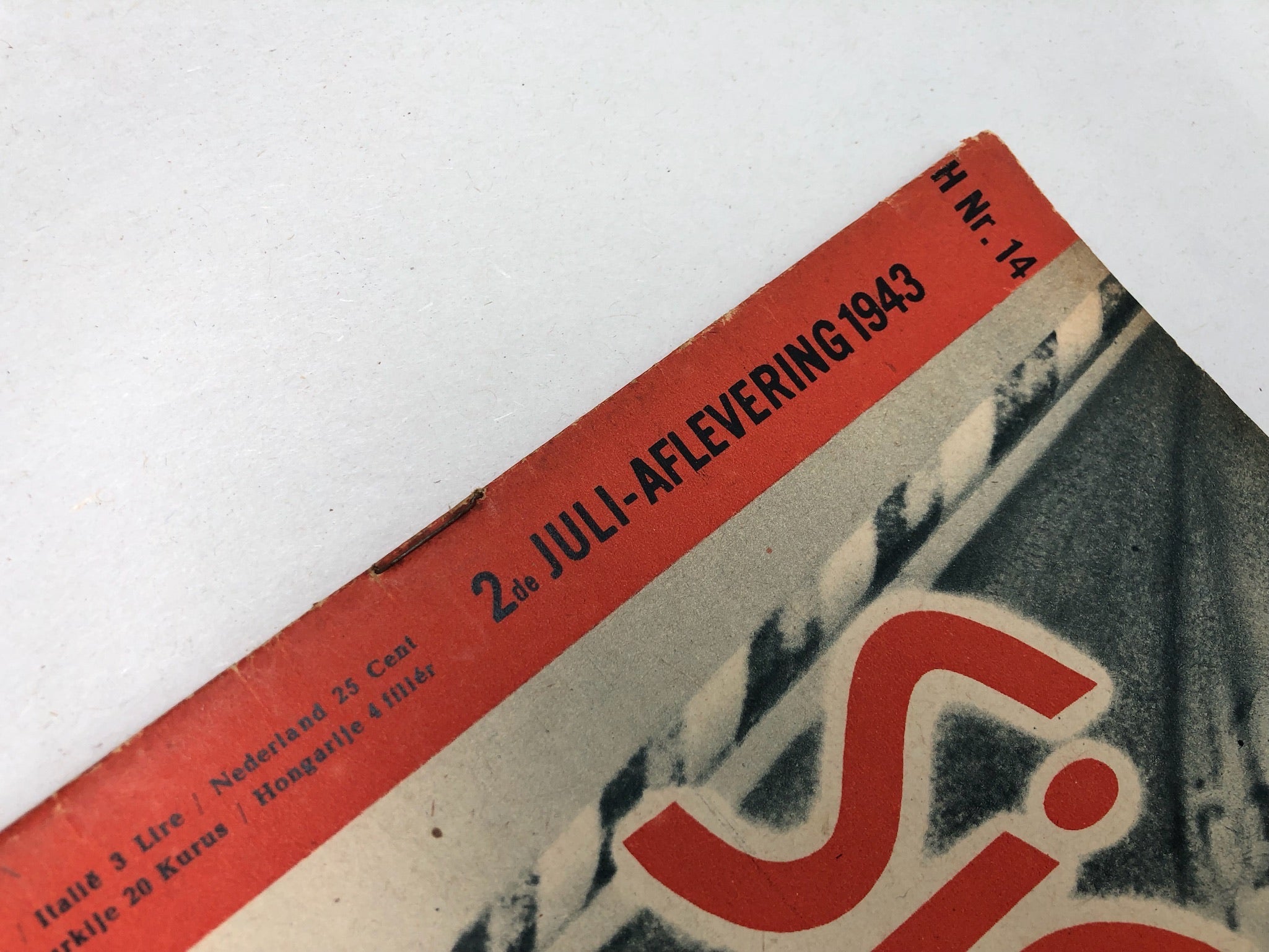 Original Dutch Language WW2 Propaganda Signaal Magazine - No.14 1943 - The Militaria Shop