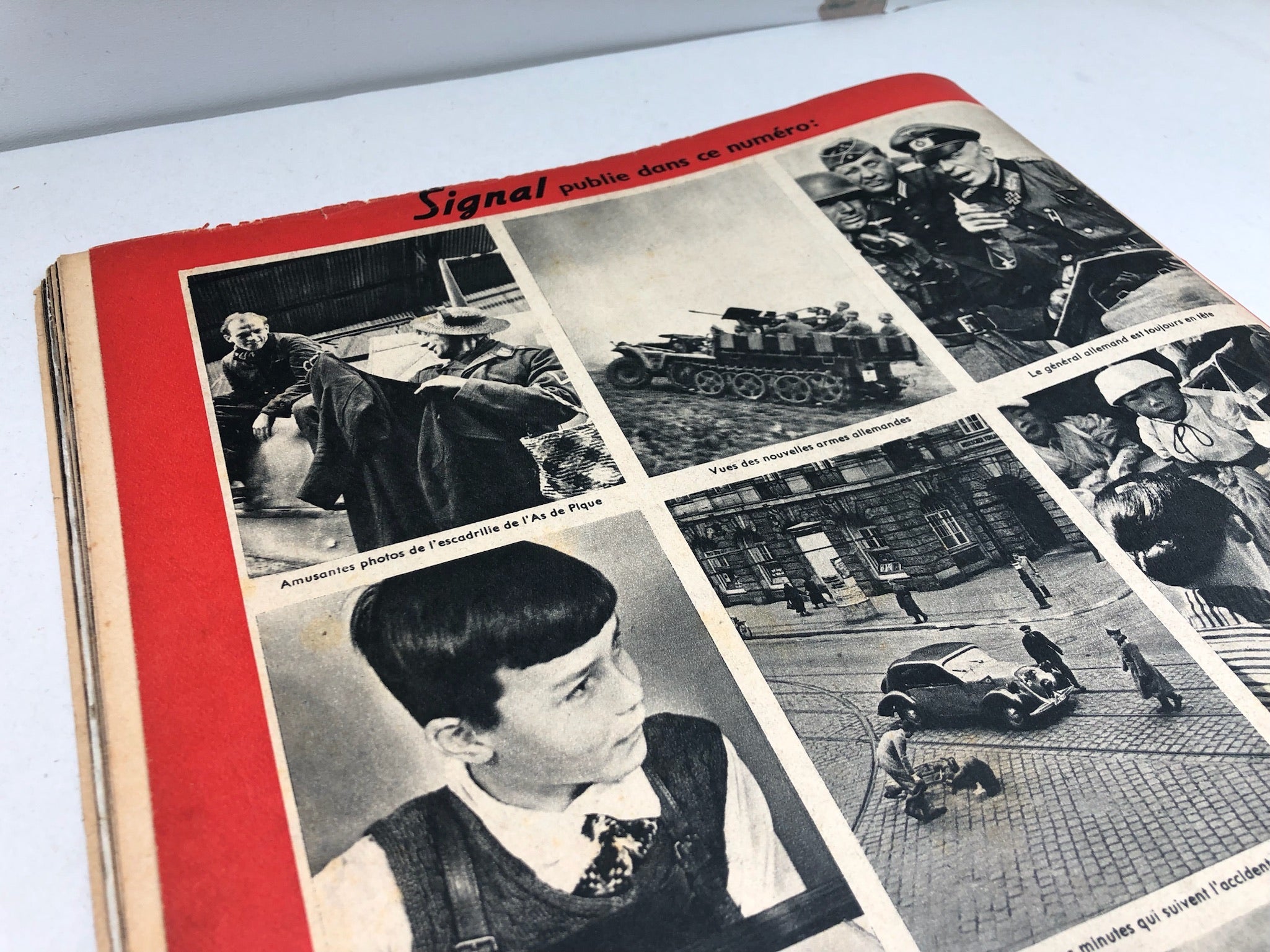 Original French Language WW2 Propaganda Signal Magazine - No.3 1941 - The Militaria Shop
