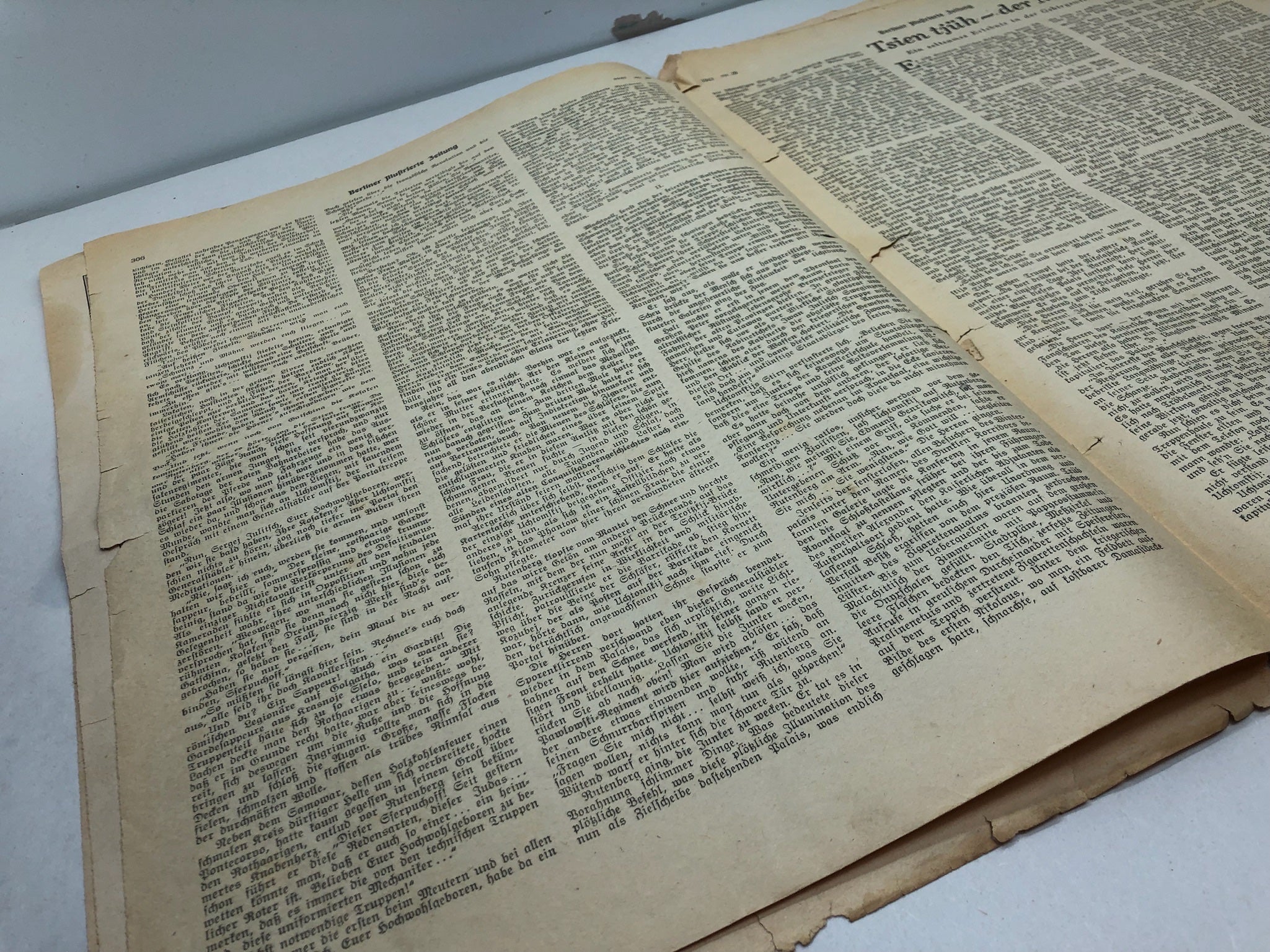 Original WW2 German Political Newspaper - 1st July 1943 - The Militaria Shop