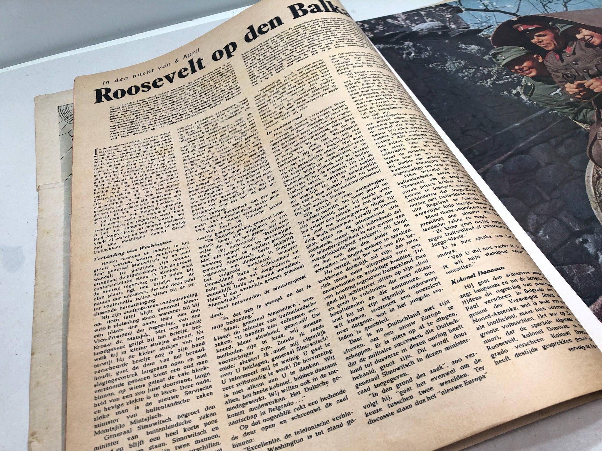 Original Dutch Language WW2 Propaganda Signaal Magazine - No.11 1941 - The Militaria Shop