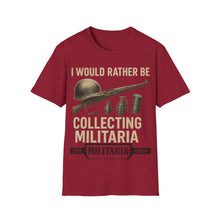 Load image into Gallery viewer, Unisex Military Collecting T-Shirt, Vintage Tee, Gift for Collectors, Casual Wear, Unisex Softstyle T-Shirt
