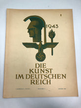 Charger l'image dans la galerie, Original WW2 German Art Magazine Die Kunst im Deutschen Reich - January 1943
