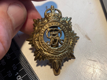 Load image into Gallery viewer, Original WW2 GV1 British Army Royal Army Service Corps Cap Badge
