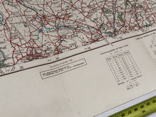 Load image into Gallery viewer, Original WW2 German Army Map of UK - Manchester / Liverpool / North West England
