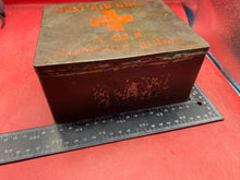 Load image into Gallery viewer, Original British Royal Air Force RAF AM First Aid Outfit Tin - Emergency Dinghy
