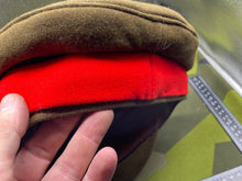 Load image into Gallery viewer, Original British Army Staff Officer&#39;s Badged Cap - Size 6 7/8ths - The Militaria Shop
