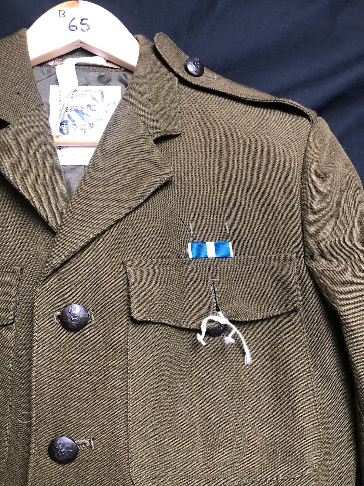 Original British Army No.2 Dress Uniform Jacket - Grade 1 - Size 170/100/84 - The Militaria Shop