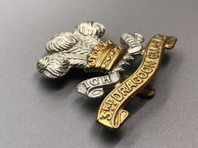 Load image into Gallery viewer, Original WW1 British Army 3rd Dragoon Guards Cap Badge
