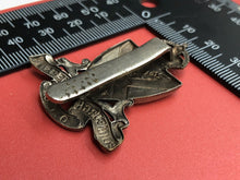 Load image into Gallery viewer, Original WW2 British Army Edinburgh University Officer Training Corps Cap Badge
