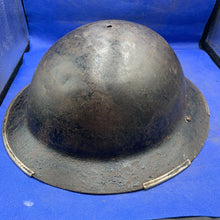 Load image into Gallery viewer, Original WW2 British Army Mk2 Brodie Combat Helmet
