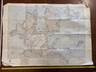 Original WW2 British Army GSGS Map of Scotland - North Mainland Shetland Islands - The Militaria Shop