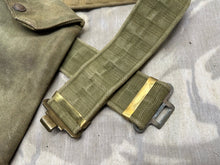 Load image into Gallery viewer, Original WW2 British Army 37 Pattern Belt &amp; Holster Set - M.W&amp;S 1940 Dated
