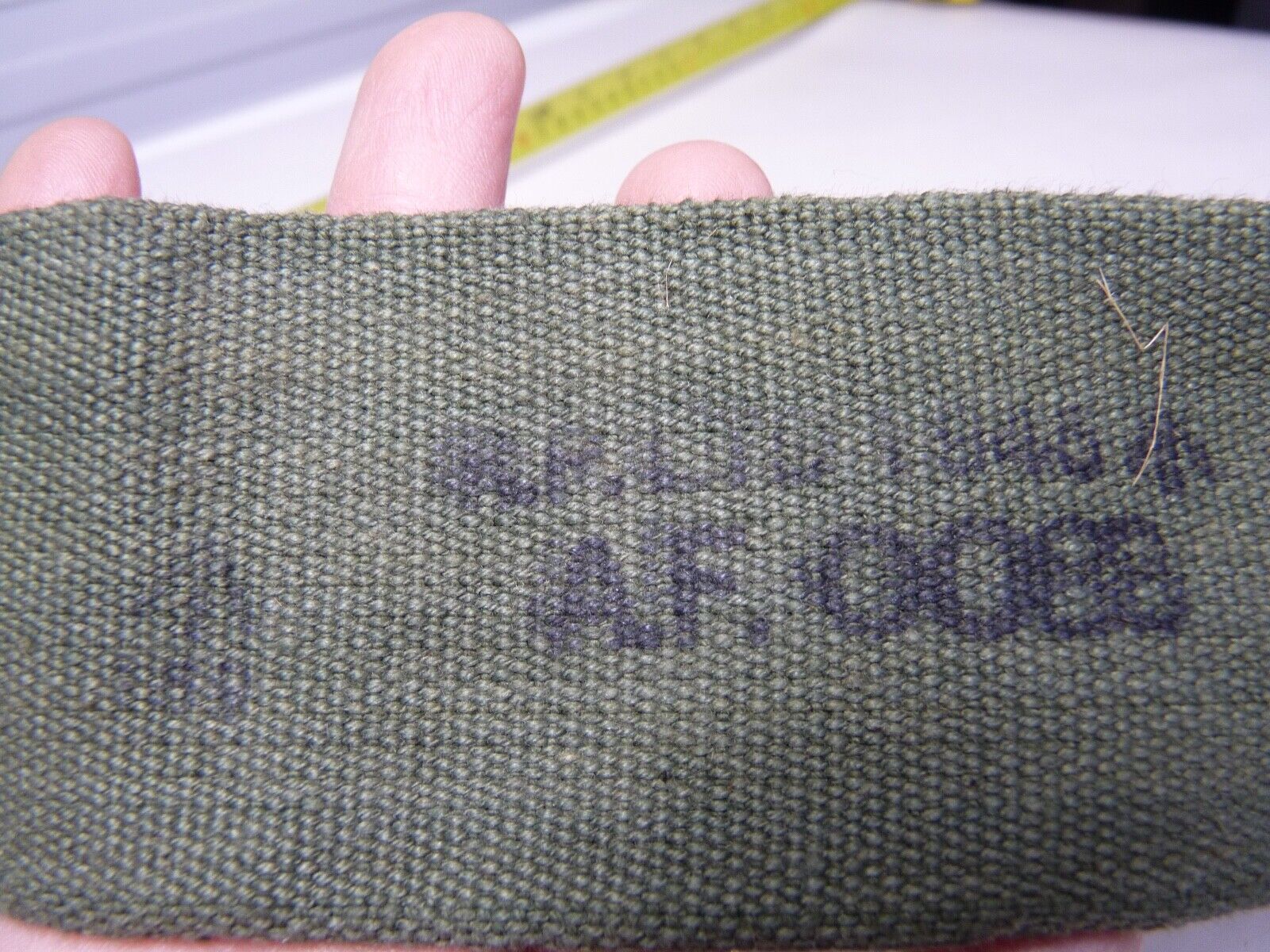 Original WW2 British Army 44 Pattern Shoulder / Extended Equipment Strap - 1945 - The Militaria Shop
