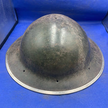 Load image into Gallery viewer, Original WW2 Mk2 British Army Brodie Combat Helmet
