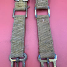 Load image into Gallery viewer, Original WW2 British Army 37 Pattern Webbing Brace Adaptors Pair
