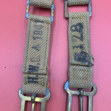 Load image into Gallery viewer, Original WW2 British Army 37 Pattern Webbing Brace Adaptors Pair
