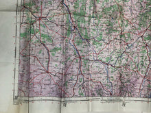 Lade das Bild in den Galerie-Viewer, Original WW2 British Army / RAF Map - Dijon France
