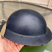 Charger l&#39;image dans la galerie, Original Belgian Army Helmet - Ideal for WW2 British Reenactment - Brodie Style
