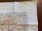 Original WW2 British Army GSGS OS Map of England - Bury St Edmunds & Sudbury - The Militaria Shop