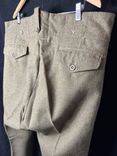 Load image into Gallery viewer, Genuine British Army Officers Purchased Battledress Serge Trousers - 42&quot; Waist - The Militaria Shop
