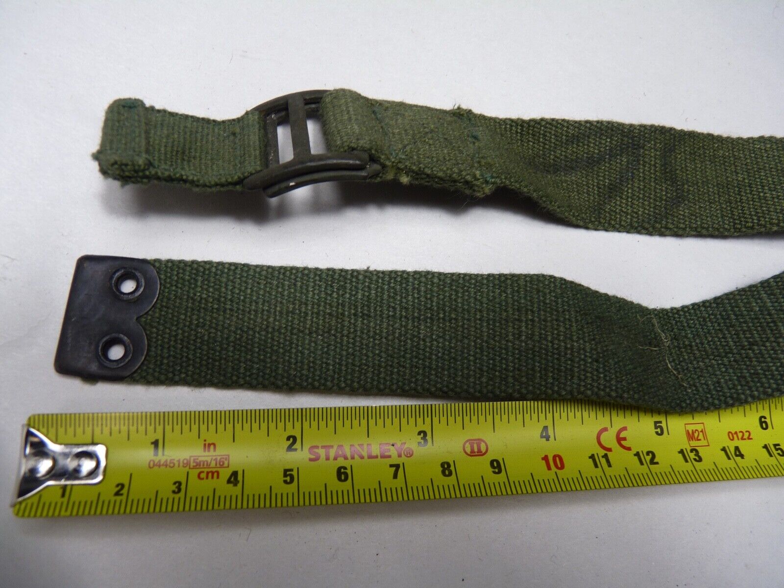 Original WW2 British Army 44 Pattern Shoulder / Extended Equipment Strap - 1945 - The Militaria Shop