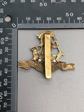 Load image into Gallery viewer, Original WW1 British Army Cap Badge - Duke of Wellington&#39;s West Riding Regiment
