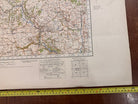 Original WW2 British Army GSGS OS Map of England - Buxton & Matlock - The Militaria Shop