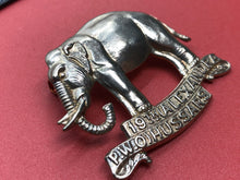 Load image into Gallery viewer, British Army Cap Badge - 19th Alexandra Prince of Wales Own Hussars
