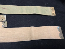 Charger l&#39;image dans la galerie, Original WW2 British Army 37 Pattern Khaki L-Straps Webbing - Wartime Dated
