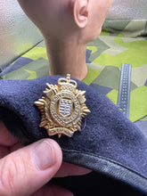Load image into Gallery viewer, Original British Army Logistics Corps Beret with Badge - Size 54cm - The Militaria Shop
