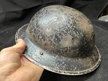 Load image into Gallery viewer, Original WW2 British Civil Defence Home Front Mk2 Brodie Helmet
