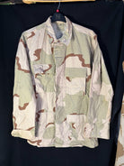 Gulf War US Army DCU Camouflaged Combat Field Coat/Jacket - Medium/X-Long - The Militaria Shop
