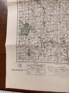 Original WW2 British Army GSGS OS Map of Great Britain - Peterhead - The Militaria Shop