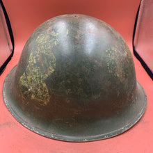 Charger l&#39;image dans la galerie, Original British / Canadian Army WW2 Soldiers Military Combat Mk3 Turtle Helmet
