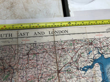 Load image into Gallery viewer, Original WW2 British Army / RAF Map - South East England &amp; London
