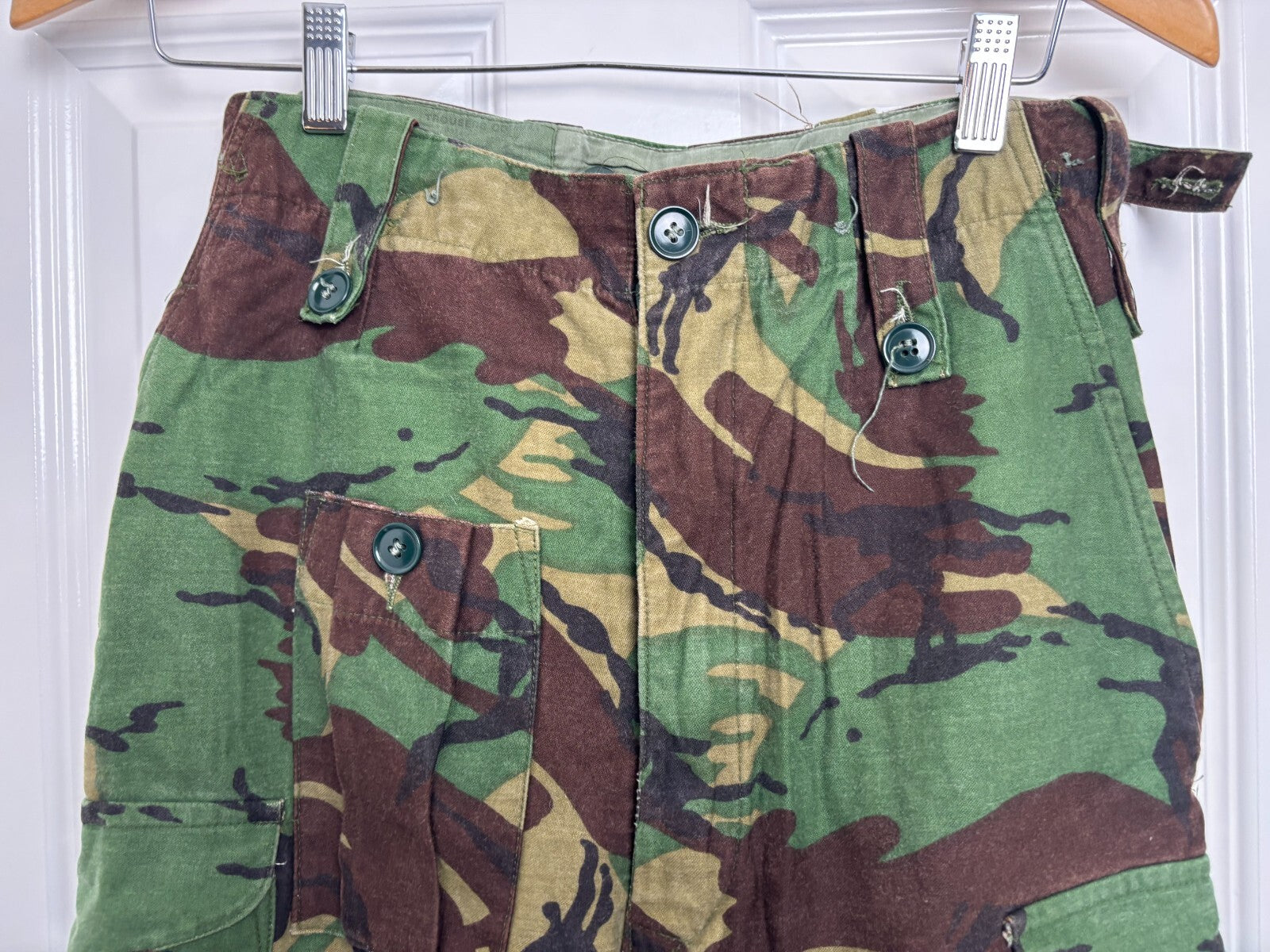 Genuine British Army 68 Pat DPM Camouflage Combat Trousers Size 1 - The Militaria Shop