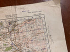 Original WW2 British Army GSGS OS Map of Great Britain - Wells & Frome - The Militaria Shop