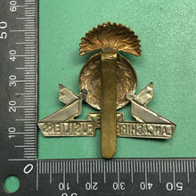 Load image into Gallery viewer, Original WW2 British Army Cap Badge - The Lancashire Fusiliers
