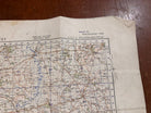 Original WW2 British Army GSGS OS Map of Great Britain - Wrexham & Oswestry - The Militaria Shop